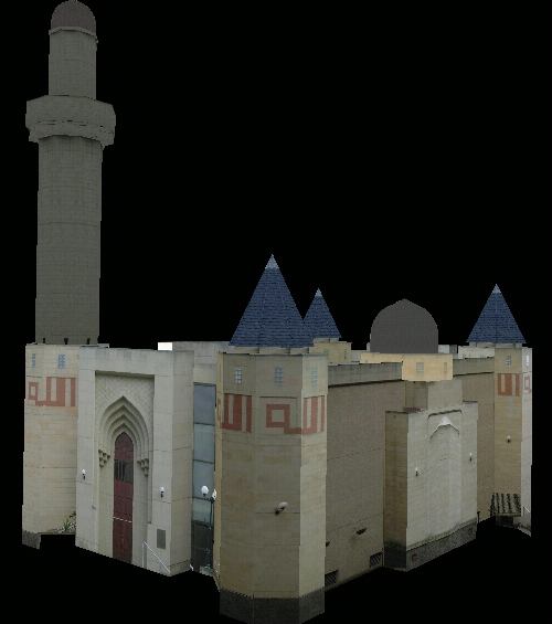 whole model before color correction
